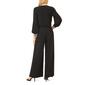 Womens MSK Long Sleeve Rhinstone Cuff Tie Waist Jumpsuit - image 2