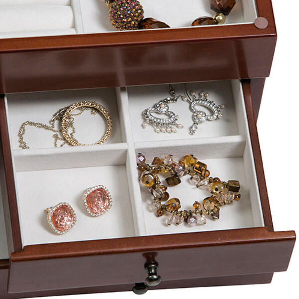 Mele & Co. Fairhaven Wooden Jewelry Box