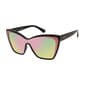 Womens Circus by Sam Edelman Plastic Shield Cat Eye Sunglasses - image 1