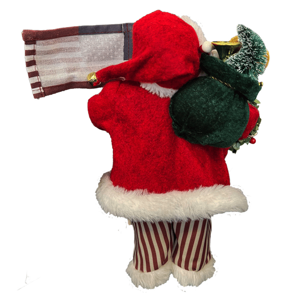 Santa''s Workshop 12in. American Santa