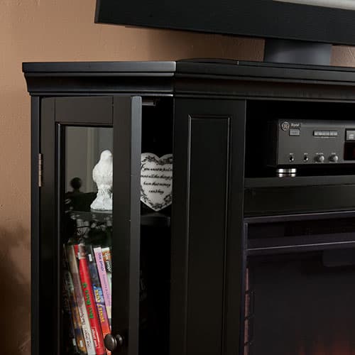 Southern Enterprises Convertible Media Electric Fireplace