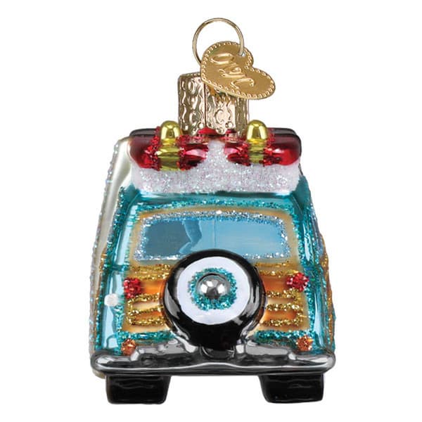 Old World Christmas Beach Boys Woody Ornament