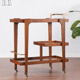 Southern Enterprises Martin Zhori Mid-Century Modern Bar Cart