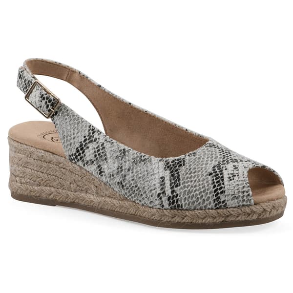 Womens White Mountain Maize Espadrille Sandals