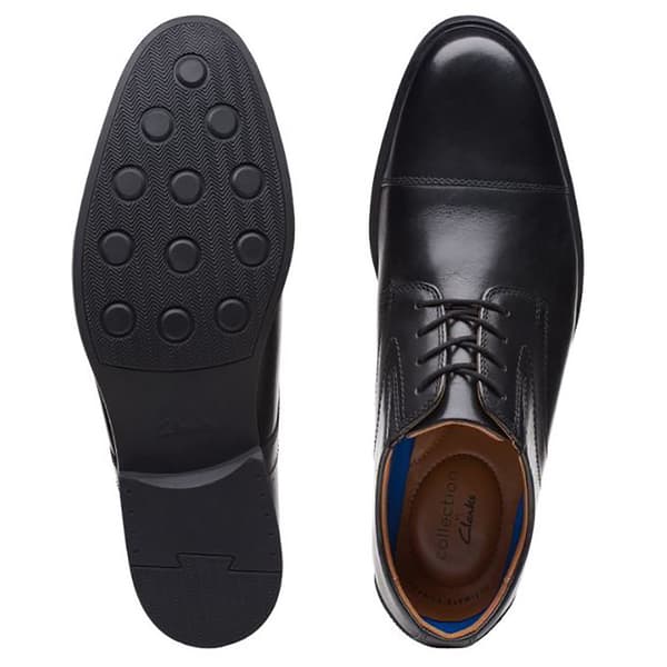 Mens Clarks&#174; Whiddon Cap Oxfords