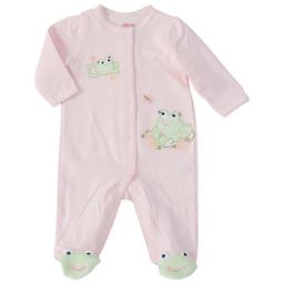 Baby Girl (NB-9M) Little Me Frog Friends Footie Sleeper