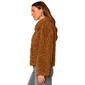 Womens Democracy Drop In Pocket Faux Fur Woven Jacket - image 3