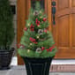Puleo International 30in. Pre-Lit Ornament Urn Filler - Set of 2 - image 2