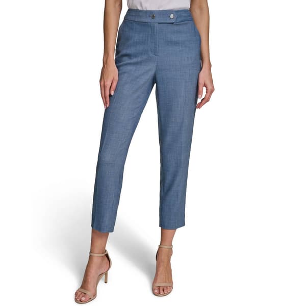 Womens Calvin Klein Modern Fit Career Denim Pants - image 