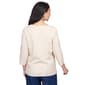 Womens Alfred Dunner Classics Cat On A Fence Tee - image 2