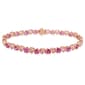 Gianni Argento Heart Bezel Bracelet - image 1