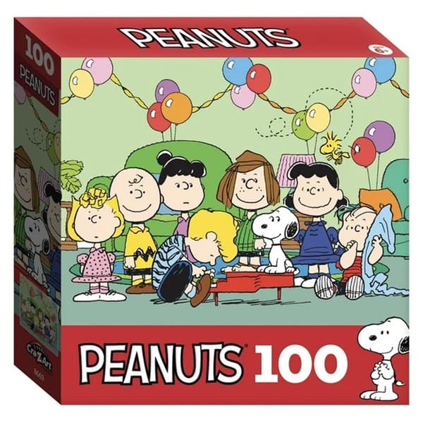Cra-Z-Art&#40;tm&#41; Peanuts 100pc. Big Box Puzzle - image 