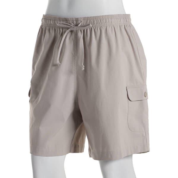 Petites Hasting & Smith Sheeting Cargo Shorts