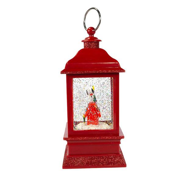 Kurt S. Adler 9in. Peanuts Lit Musical Water Lantern