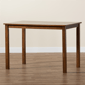 Baxton Studio Eveline Modern Wood 43in. Dining Table - image 7