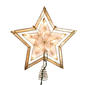 Kurt Adler 5-Point Large Star w/ Smoke Capiz Treetop - image 5