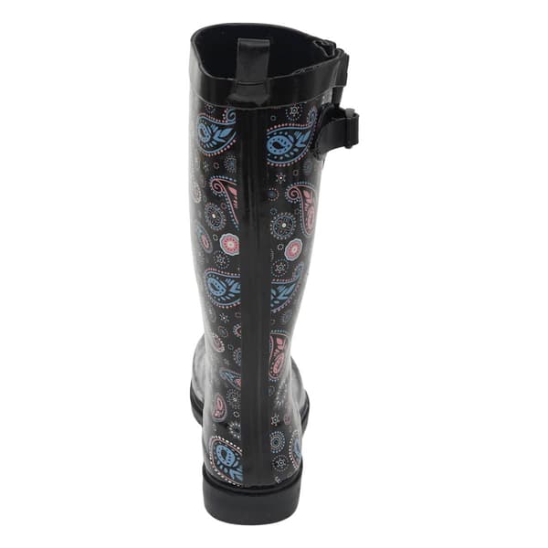 Womens Capelli New York Paisley Tall Rain Boots