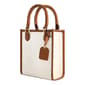 Tommy Bahama Solid Canvas North South Tote with Leather Trim - image 2