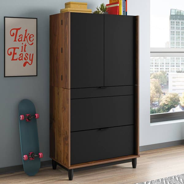 Sauder Harvey Park Computer Cabinet