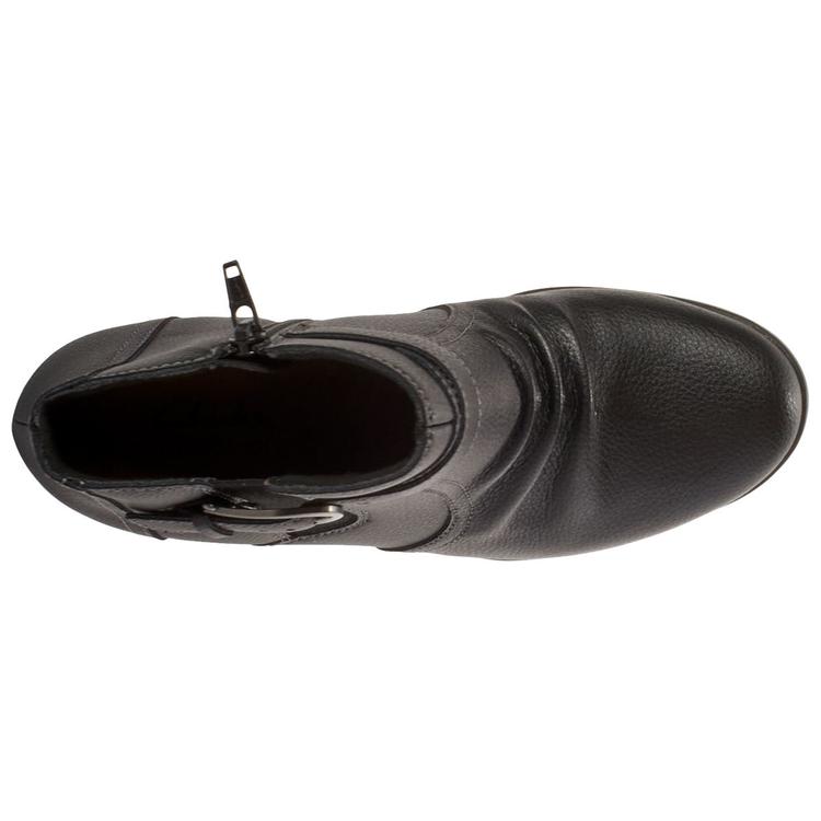 Womens Clarks Emily2 Opal Black Ankle Boots
