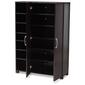 Baxton Studio Marine Entryway Shoe Storage Cabinet w/ Shelves - image 4