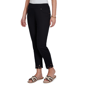 Womens Ruby Rd.Tropical Noir Embroidered Cutout Tencel Denim - image 3