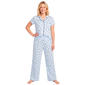 Womens Laura Ashley(R) Short Sleeve Romantic Bows Pajama Set - image 1
