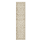 HomeRoots Brown & Ivory Floral Medallion Distressed Runner Rug - image 2