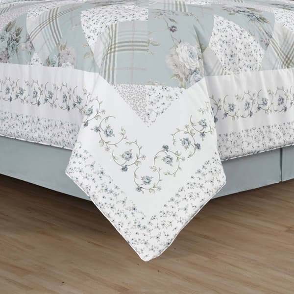 Royal Court Bungalow 4pc.Spa Reversible Comforter Set