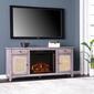 Southern Enterprises Edderton Electric Fireplace w/ Media Storage - image 1