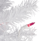 Northlight 24in. Pre-Lit Geneva Spruce White Christmas Wreath - image 5