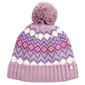 Womens Heat Holders(R) Astrid Lilac Fairisle Pom Pom Hat - image 1