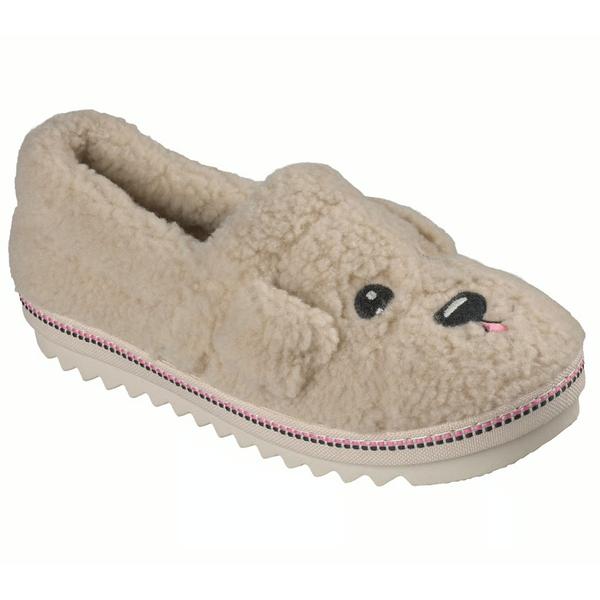 Womens Skechers BOBS Cozy Kiss Doggy Drivers Loafers - image 