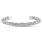 Crystal Kingdom Silver Crystal Cuff Bracelet - image 1