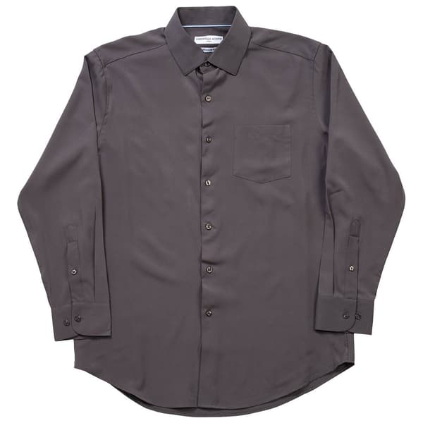 Mens Christian Aujard Regular Fit Dress Shirt - Iron Grey - image 