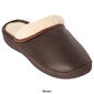 Mens Gold Toe&#174; Microsuede Solid Clog Slippers - image 2