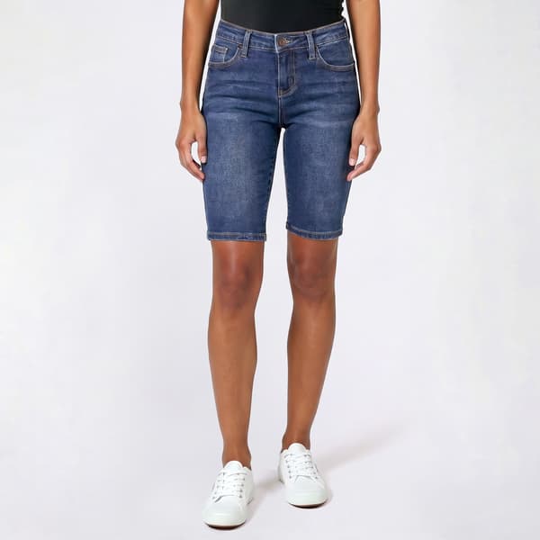 Juniors YMI®  Low Rise Essential Capri Denim Shorts