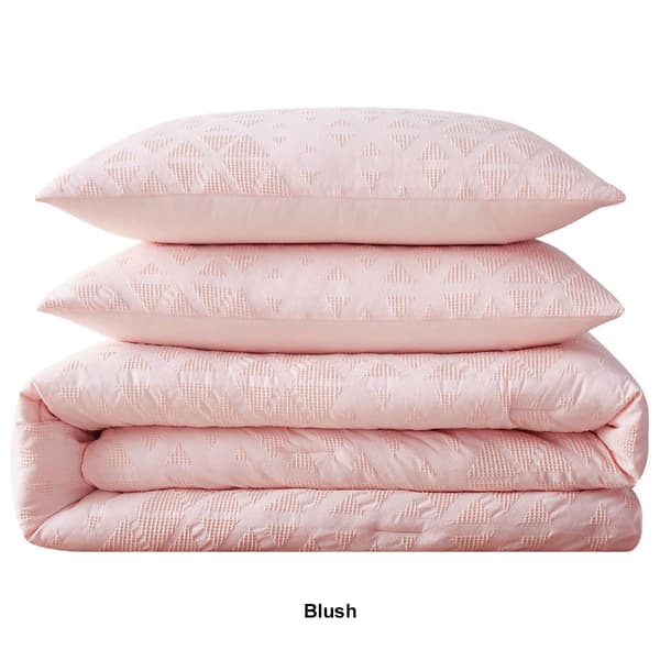 Brooklyn Loom Chicago Woven Diamond Comforter Set