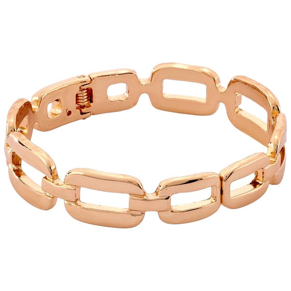 Design Collection Gold-Tone Large Link Bracelet - image 