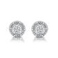 Nova Star&#174; 1/10ctw. Lab Grown Diamond Cluster Stud Earrings - image 3