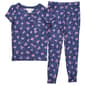 Girls Laura Ashley&#40;R&#41; Short Sleeve Kid Ditsy Floral Jogger PJ Set - image 1