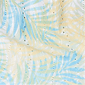 Petite Hearts of Palm Aqua Fresh 3/4 Sleeve Tropical Blouse - image 6