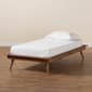 Baxton Studio Karine Walnut Brown Wood Twin Platform Bed Frame - image 6
