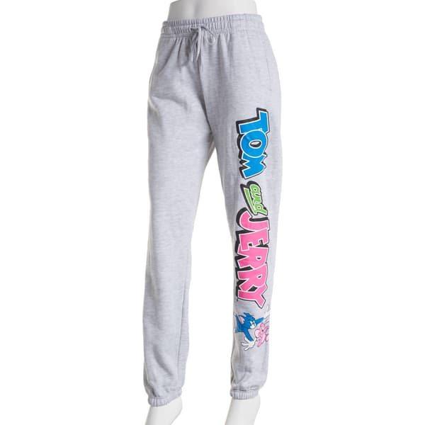 Juniors Freeze Tom & Jerry Fleece Lined Joggers - image 