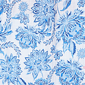 Plus Size Hearts of Palm Embraceable Blue Floral Crinkle Blouse - image 6