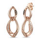 Le Vian(R) Rose Gold & Diamond Double Link Drop Earrings - image 1