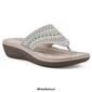 Womens Cliffs by White Mountain Comate Wedge Sandals - image 9