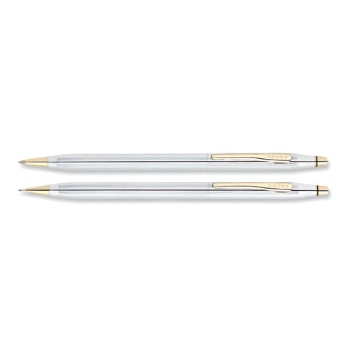 Classic Century Medalist Ballpoint Pen and Pencil - image 