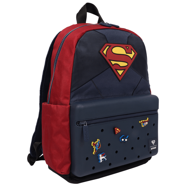 Crocs™ x DC Comics Superman Backpack with Jibbitz™ Charms