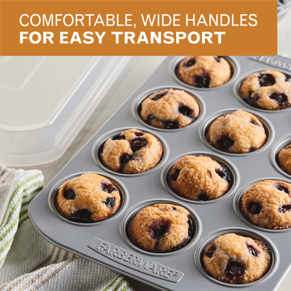 Farberware Bakeware Nonstick 12-Cup Muffin Pan
